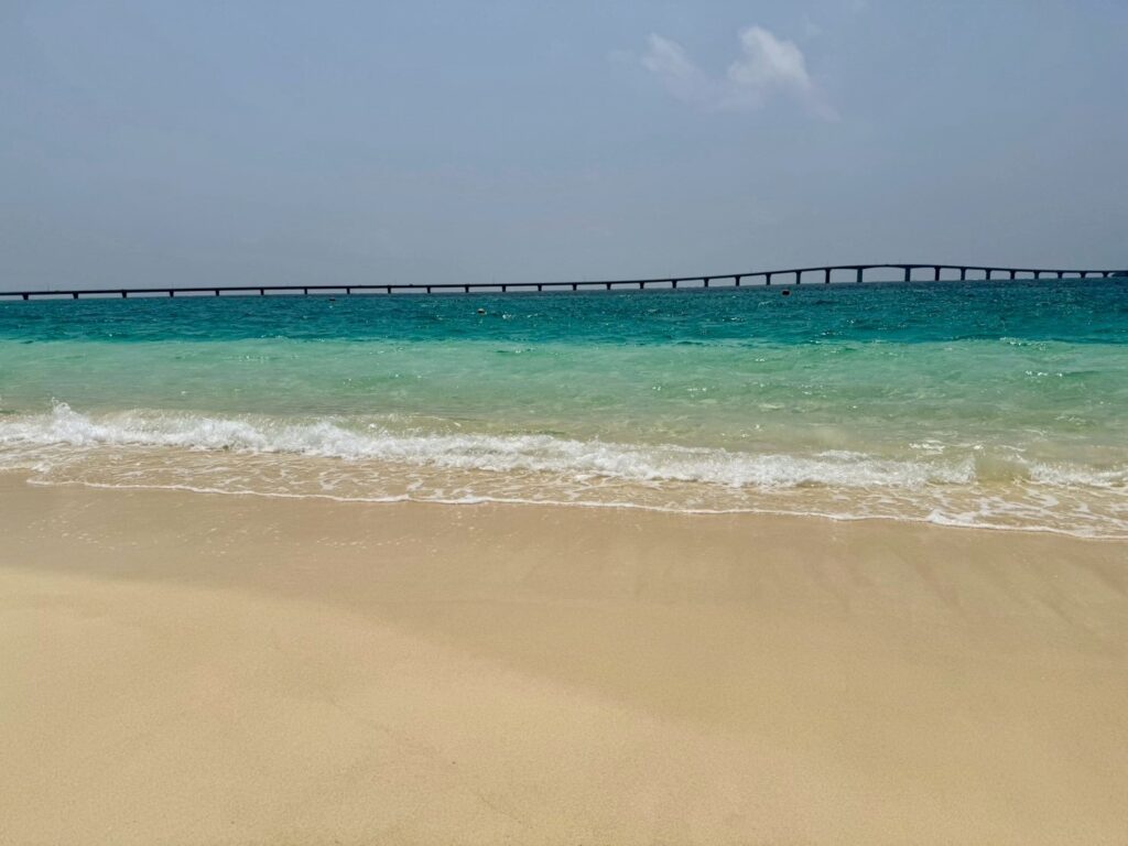 与那覇前浜ビーチの写真。