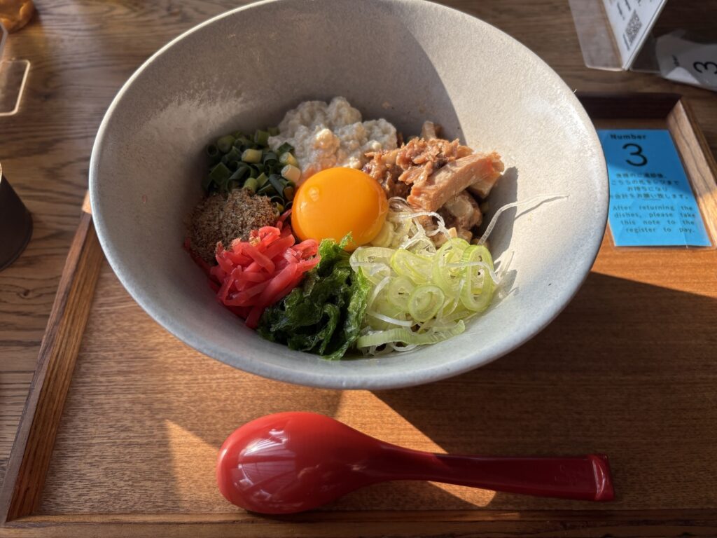まぜそばの写真
